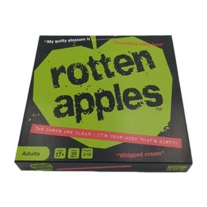 Rotten Apples The Tasteless Adult Party Card Game 2014 Complete Ages 17+